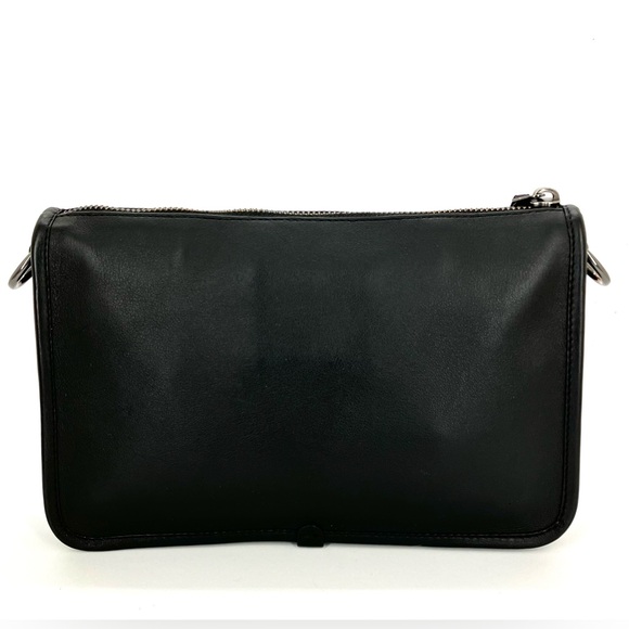 COACH Black #C8139 Heritage Convertible Crossbody with Hybrid Pouch - Picture 5 of 15